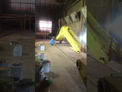 Primo dipinto di braccio e braccio escavatore Escavatore a lungo raggio Braccio a lungo raggio