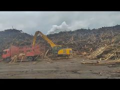 Braccio di demolizione per escavatore con pinza per legno Braccio a lungo raggio per escavatore Braccio lungo per escavatore