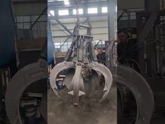 Costruzione di pinze idrauliche con pinza idraulica a buccia d'arancia rotante a 360 gradi