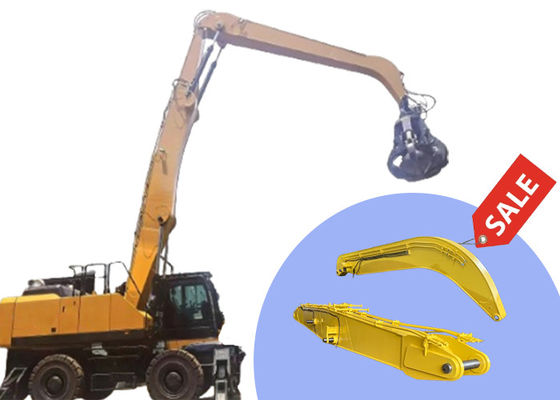 Qualità  Custom Material Handler Excavator Boom Arm For Grabbing Steel fabbrica