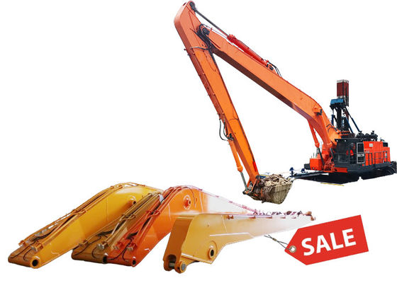18m Long Reach Excavator Boom Equipaggiamento pesante Braccio lungo per la pulizia del letto del fiume
