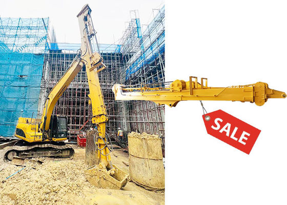 Scavatore 25m Telescopico Dipper Arm Scavo Fondazione Pit Con Clamshell secchio
