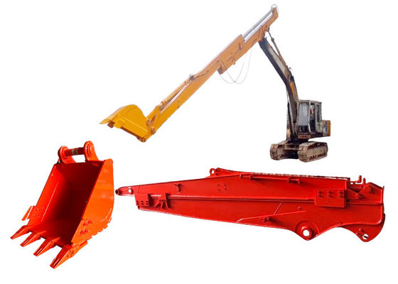 12M 10M Telescopic Digger Sliding Boom Arm, Q355B Appendici per escavatori