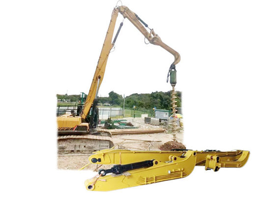 16m 18m 19m Escavatore di accumulo Boom e braccio di accumulo driver Attachment alta resistenza