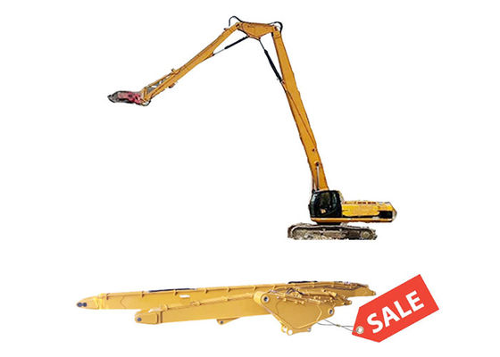 Q355B Q690D Demolizione Boom a lungo raggio 20m 30m per escavatore ad alto raggio