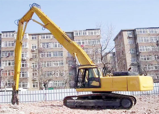 Q355B Q690D Demolizione Boom a lungo raggio 20m 30m per escavatore ad alto raggio