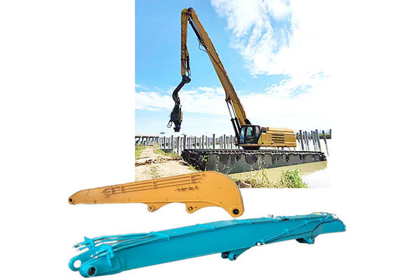 Q355B / Q690D Escavatore idraulico pilastro driver Boom con 19m altezza pilastro