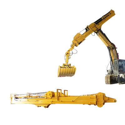 0.4-2.5cbm Attachment per escavatore Braccio telescopico idraulico con presa a conchiglia