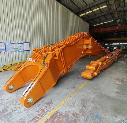 Q690D Escavatore a lungo raggio con cilindro a secchio per scaricare sabbia