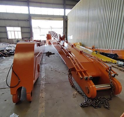 Braccio di estensione del boom a lungo raggio dell'escavatore personalizzato per progetti ad alto raggio ZX1200