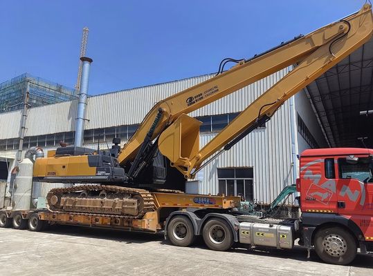 Attachment per escavatori personalizzati Boom a lungo raggio per escavatori da 6 a 50 tonnellate