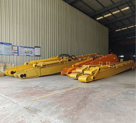 Attachment per escavatori personalizzati Boom a lungo raggio per escavatori da 6 a 50 tonnellate