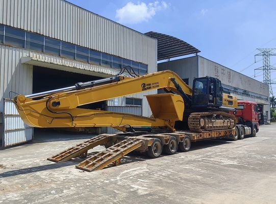 Escavatore a lungo raggio braccio di attacco 18m 16m Giallo Colore alto efficacia