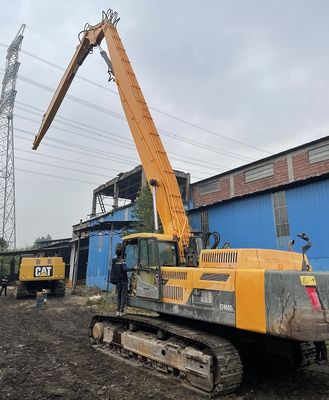 3 Sezione Escavatore a lungo raggio Arm demolizione alto raggio Boom per Komatsu Gatto
