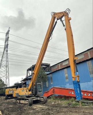 Tre parti Telescopico Boom demolizione, Q355B Q690D demolizione Excavator braccio