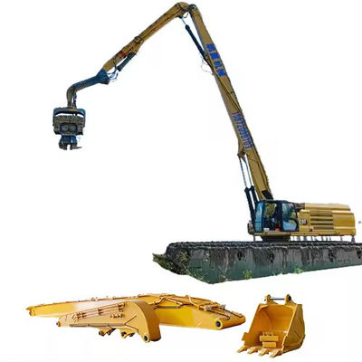 OEM 20-85t Excavator Pile Driving Arm, Vibratory Pile Driver Arm idraulico