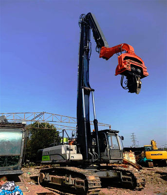Escavatore a lunga portata Vibratore di pile braccio motore per le soluzioni di costruzione di pile