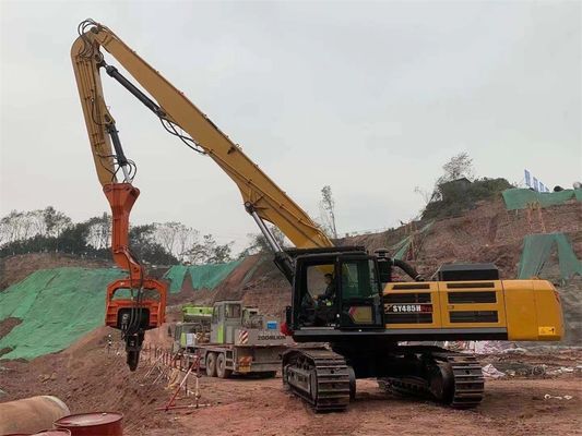 20-85 tonnellate di escavatore a lungo raggio braccio idraulico per la perforazione profonda delle fondamenta