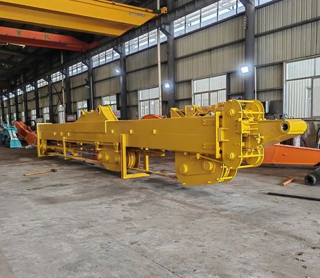 Accessori per escavatori braccio telescopico BS900E Q355B Materiale tre sezioni
