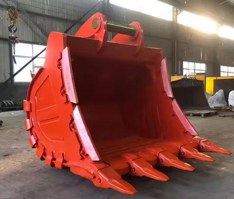 Scavo personalizzato secchio di roccia Attachment, demolizione Scavo secchio di rottura di roccia
