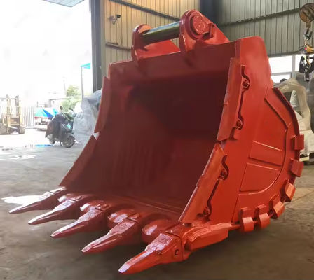 Scavo personalizzato secchio di roccia Attachment, demolizione Scavo secchio di rottura di roccia