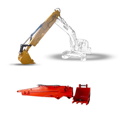 Q355B Excavator Extension Arm Telescopic Boom Hydraulic Sliding Arm Per Pozzi Profondi