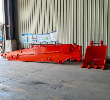 Q355B Excavator Extension Arm Telescopic Boom Hydraulic Sliding Arm Per Pozzi Profondi