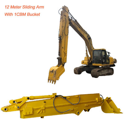 Q355B Excavator Telescopic Boom Sliding Arm per SH210 SH260 Komatsu PC350