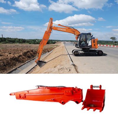 OEM Scavatore Sliding Boom Q355B Telescopic Dipper Arm per Sany 215