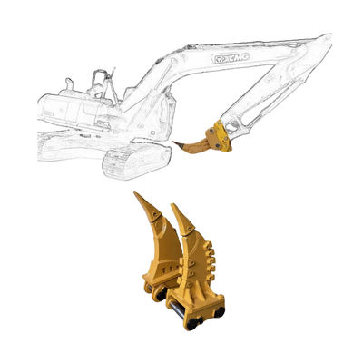 Escavatori pesanti Ripper di roccia Escavatori Ripper Attachment per JCB Case Sany