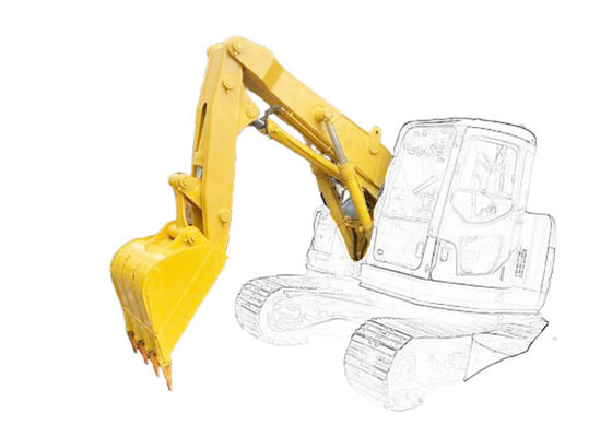 Shaogang Q355B 30-36 tonnellate escavatore accorciare braccio tunnel boom con cilindri più grandi escavatore accorciare boom escavatore tunnel braccio tunnel boom