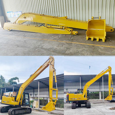 Escavatore a lungo raggio braccio lungo per scavare lavaggio di fango fluviale a lungo raggio per gatti hitachi komatsu