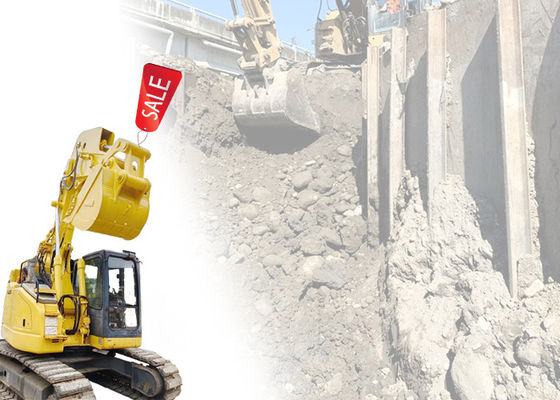 Scavatore a gomma corta da 6 tonnellate per CAT HITACHI KOMATSU