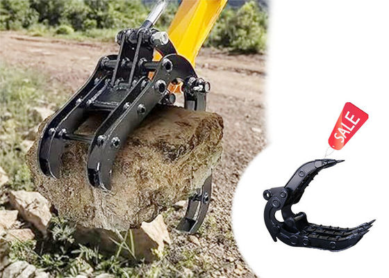 1 tonnellata - 65 tonnellate Escavatore Aggancio meccanico per afferrare legno di pietra