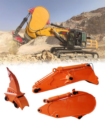 Escavatori pesanti braccio a becco d'aquila per scavo di scisto ed efficienza di rottura di roccia