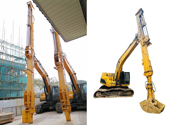 Telescopic Boom Excavator con Grab Clamshell Bucket per gatti hitachi komatsu