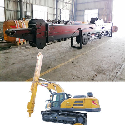 20m 25m Telescopico Dipper Arm con Clamshell Bucket Grapple Clamshell Telescopico Arm