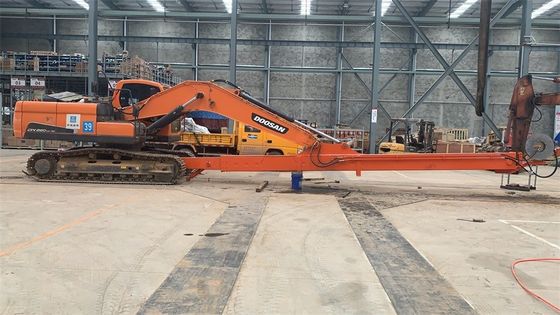 versatile potente due sezioni di estensione boom doppio stadio braccio telescopico