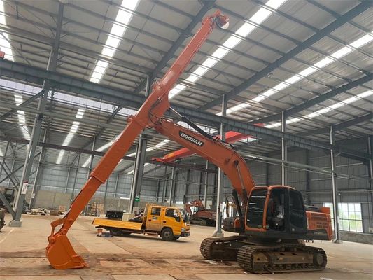 14m 16m Excavator Telescopic Arm con secchio standard secchio clamshell