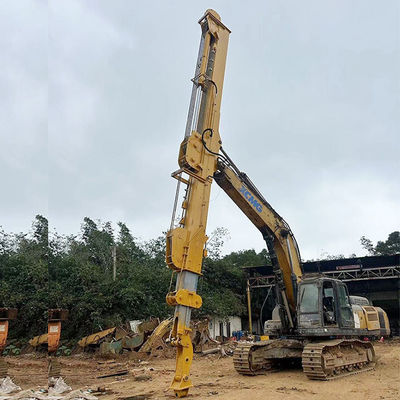Boom di immersione scorrevole per escavatore tre sezioni scavare profondità raggiungere 20m 25m