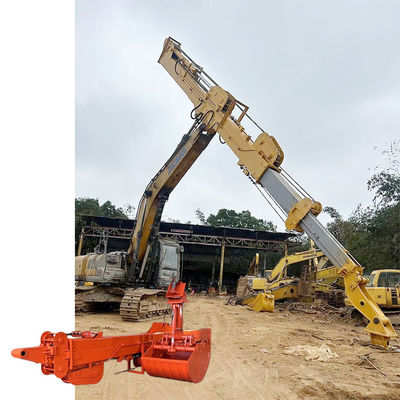 1.5cbm Capacità del secchio Telescopico Dipper per Gatto Hitachi Komatsu Excavator House Fondazione Scavo