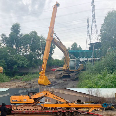 10M Excavator Long Reach Boom e braccio telescopico da 10 a 12 tonnellate
