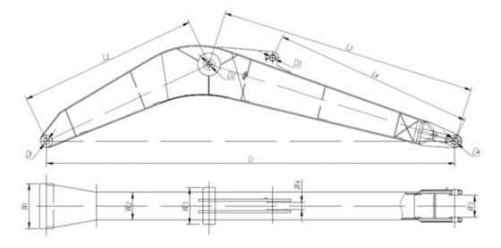 Numero 1 Escavatore braccio lungo per 3 tonnellate Escavatore da 50 tonnellate utilizzo Q690D