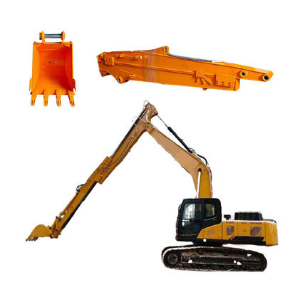 Escavatore a braccio telescopico per ZX210 Due set con secchio Premium