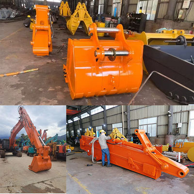 Cat Hitachi Komatsu Sany Escavatore telescopico adatto con secchio Q355B e saldatura migliore