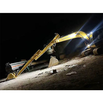 10M 12M Sezione escavatore braccio telescopico con cilindro a lunga portata