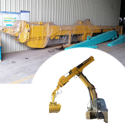 Excavator Long Reach Boom e braccio telescopico lunghezza regolabile