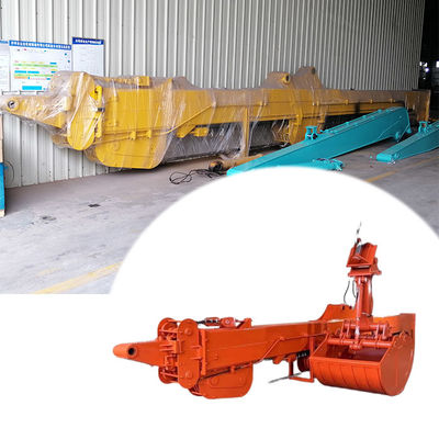 30m 32m Telescopico Dipper Arm con Clamshell Bucket Grapple