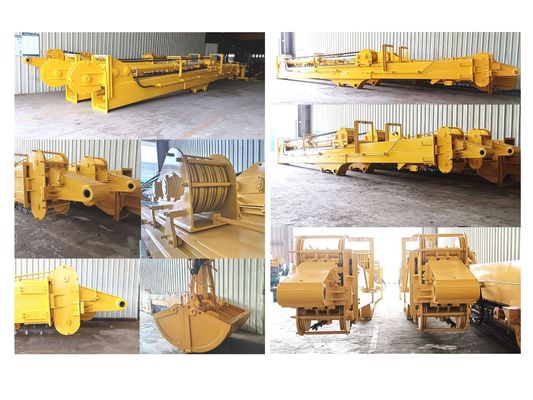 Esplorare il teledipper dell'escavatore: versatilità e precisione nello scavo