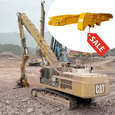 20M Long Reach Boom Excavator Pile Driver Q355B Alta resistenza